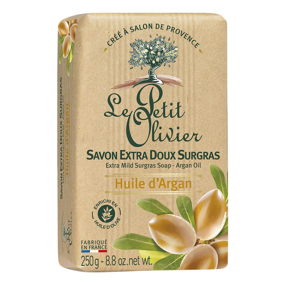 Jabón Sólido de Aceite de Argán 250g Lateral
