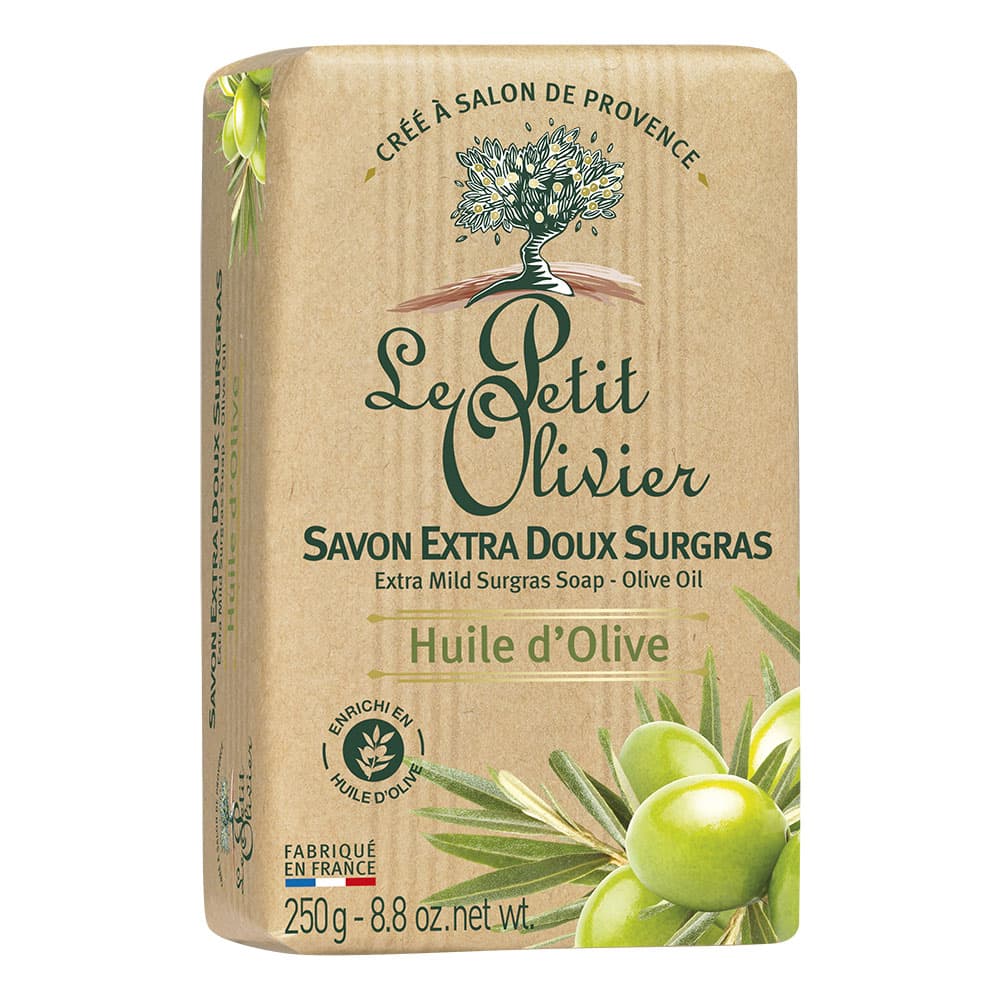 Jabón Sólido de Aceite de Oliva 250g Lateral