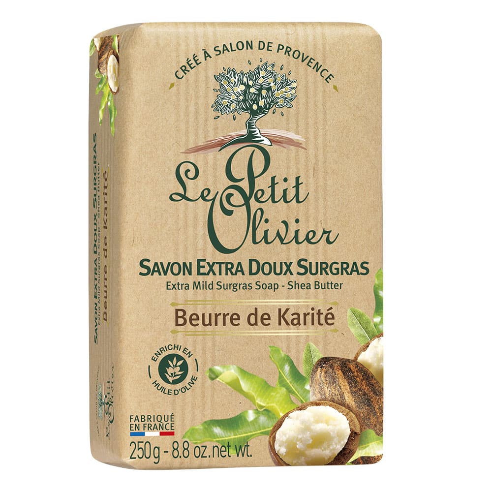 Jabón Sólido de Manteca de Karité 250g Lateral