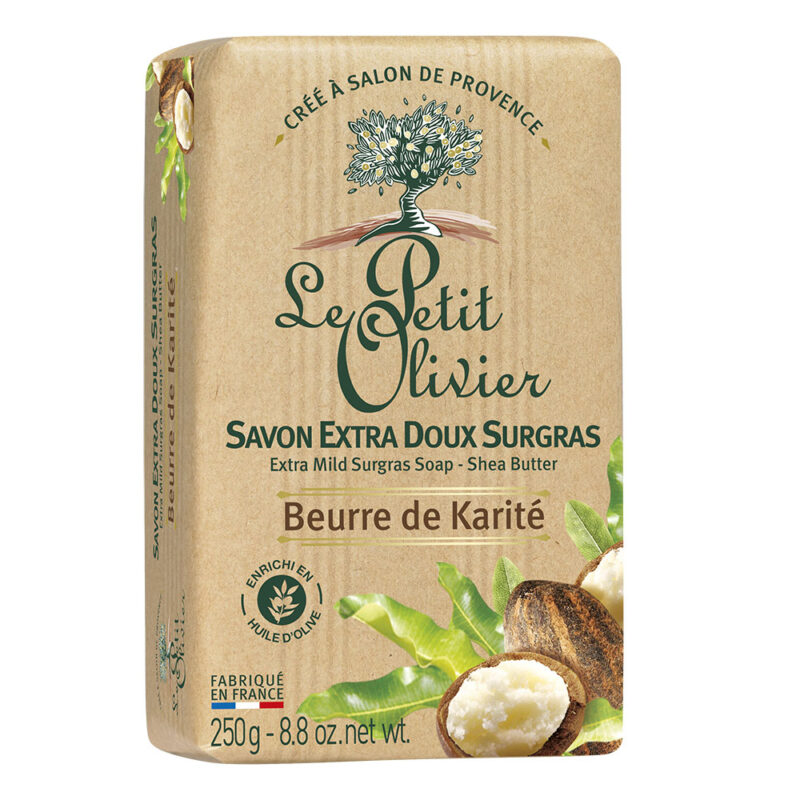 Jabón Sólido de Manteca de Karité 250g Lateral